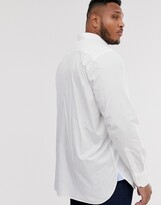 Thumbnail for your product : Tommy Hilfiger Big & Tall classic logo plain shirt in white