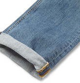 Thumbnail for your product : Nudie Jeans Thin Finn Slim-Fit Organic Dry Denim Jeans