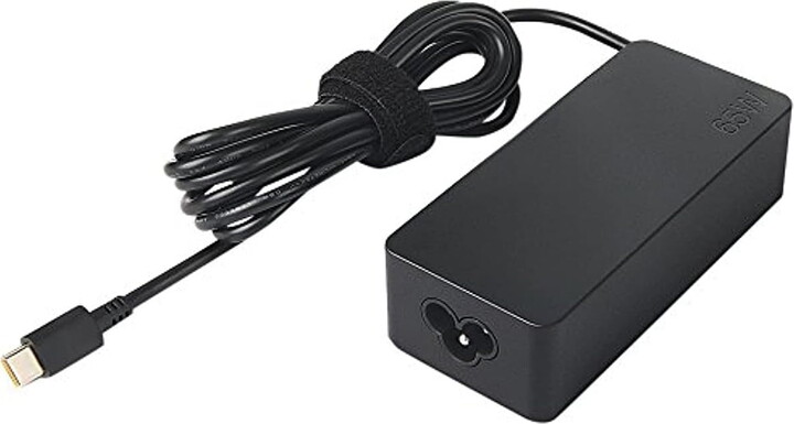 Lenovo USB-C 65W AC Adapter (UL) - 65 W Output - 5 V DC Output Voltage - USB