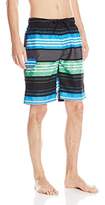 Thumbnail for your product : Kanu Surf Men's Halo Stripe Swim Trunks