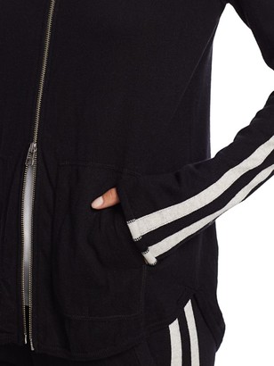 ATM Anthony Thomas Melillo Cotton-Blend Zip-Up Hoodie