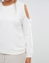 Thumbnail for your product : Pink Clove Cold Shoulder Sweatshirt