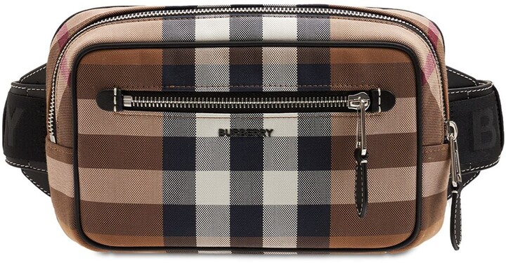 burberry canvas belt bag