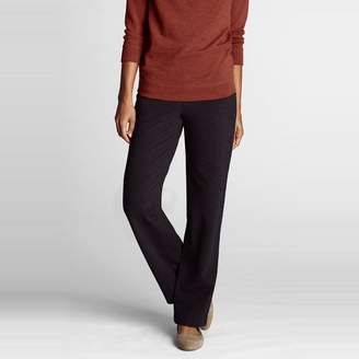 Lands' End - Black Petite Starfish Refined Stretch Jersey Straight-Leg Trousers