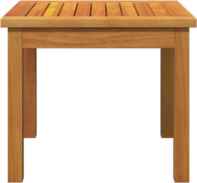 Ophelia & Co. Side Table 45X45x38 Cm Solid Wood Acacia