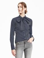 Thumbnail for your product : Banana Republic Riley-Fit Tailored Bow Shirt