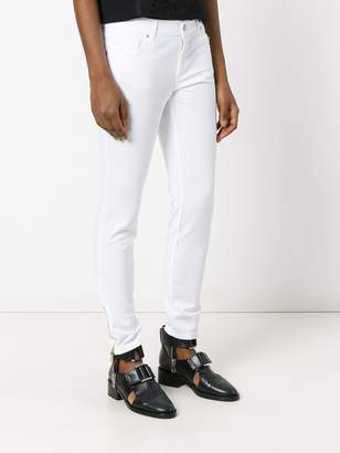 Versace Jeans Couture zipped cuff skinny jeans