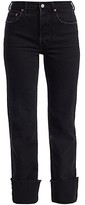 Thumbnail for your product : TRAVE Berit High-Rise Ankle Cuff Jeans