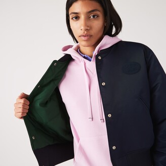 Lacoste Women's Quilted Nylon Bomber Jacket - ShopStyle
