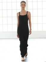 Thumbnail for your product : Matteau The Square Knit Scoop-back Maxi Dress - Black