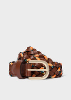 Thumbnail for your product : Paul Smith Women's Brown 'Climbing Rope' Braided Belt