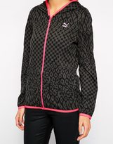 Thumbnail for your product : Puma Printed Hooded Zip Jacket