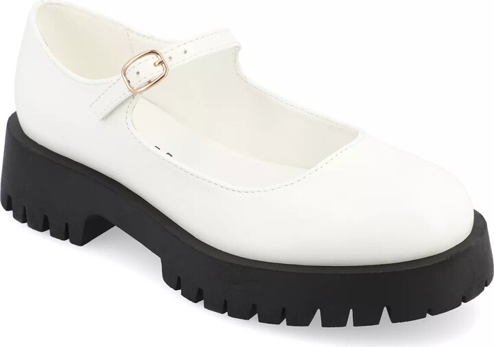 Journee Collection Wide Width Kamie Mary Jane Loafer