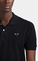 Thumbnail for your product : Comme des Garcons PLAY Men's Heart Cotton Piqué Polo Shirt - Black