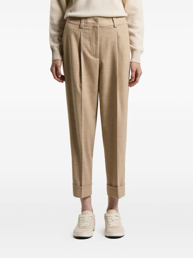 Peserico Pleated-Details Trousers