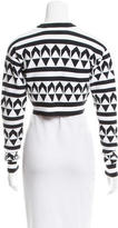 Thumbnail for your product : Edun Geometric Patterned Crop Top