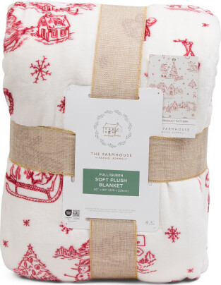TJMAXX Good Tidings Blanket, Polyester
