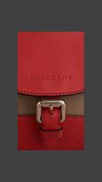 Thumbnail for your product : Burberry Small Canvas Check And Leather Crossbody Bag