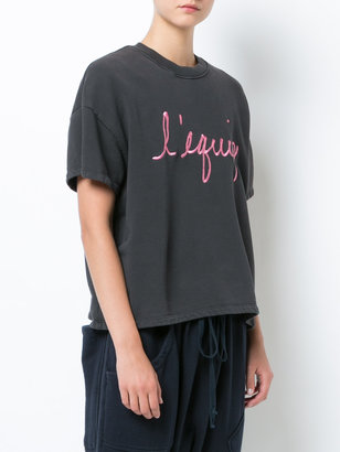 L'Equip printed loose fit T-shirt