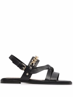 Tila March Chaine chain-trimmed sandals