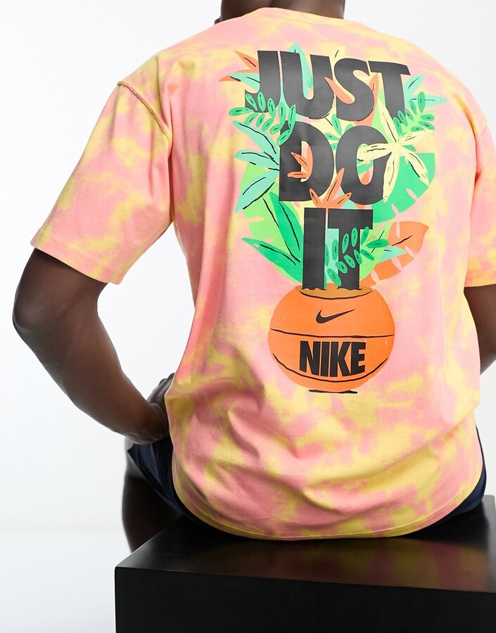 nike just do it tie dye shirt