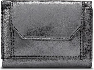 Vanoir Women's Silver Small Purse/Wallet Superhandy - Metallic Black
