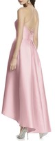Thumbnail for your product : Alfred Sung High/Low Hem Sateen Halter Dress