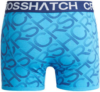 Crosshatch Men's Equalizer 2-Pack Boxers - Estate Blue/Malibu Blue