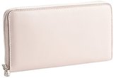 Thumbnail for your product : Alexander McQueen pink leather zip continental wallet
