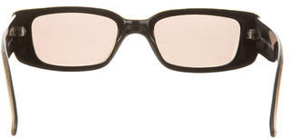 Gucci Narrow Logo-Embellished Sunglasses