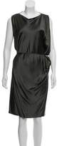 Thumbnail for your product : Lanvin Belted Draped Dress Belted Draped Dress