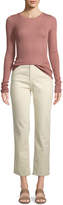 Thumbnail for your product : Derek Lam 10 Crosby Leah High-Rise Straight Jeans