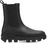 Thumbnail for your product : Moncler 30mm Coralyne Leather Chelsea Boots