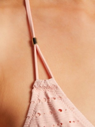 Heidi Klein Palermo Halterneck Bikini Top - Pink
