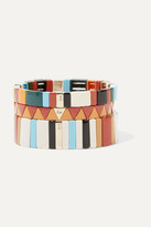 Thumbnail for your product : Roxanne Assoulin Canyon Set Of Three Enamel Bracelets