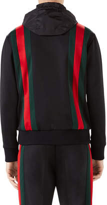 Gucci Web-Striped Track Jacket