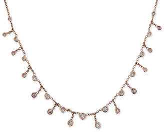 Jacquie Aiche 14k Rose Gold Diamond Shaker Necklace