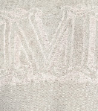 Max Mara Salice intarsia silk-blend sweater