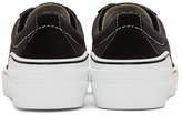 Thumbnail for your product : Givenchy Black Suede George V Sneakers