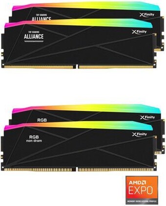 V-COLOR DDR5 TUF GAMING ALLIANCE SCC 2+2 KIT Manta XFinity 64GB (32GBx2) 6400MHz CL32 1.4V AMD EXPO SK Hynix Original IC RGB Gaming Desktop Upgrade...