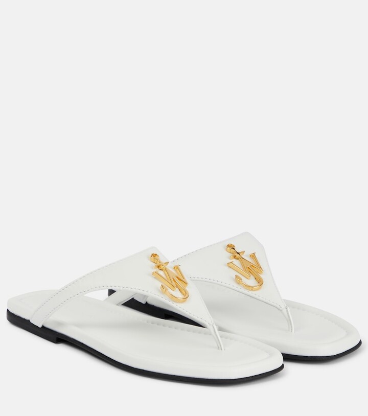 J.W.Anderson Leather thong sandals