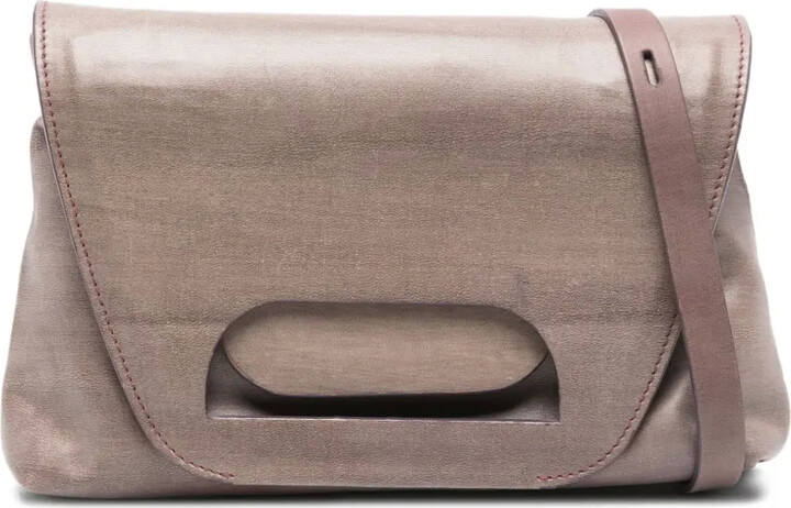 Cecchi De Rossi Cut-Out Flap Shoulder Bag