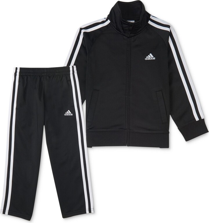adidas Toddler and Little Boys Basic Tricot Jacket and Pants Set, 2 Piece -  ShopStyle