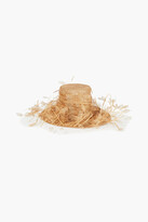 Thumbnail for your product : Valentino Garavani Embellished Shell Sun Hat