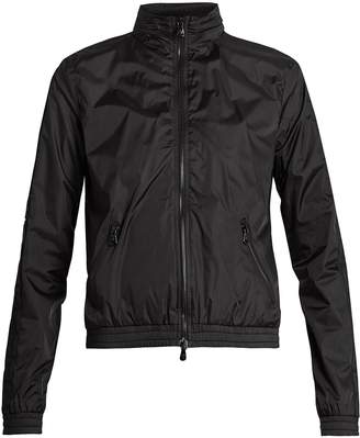 Versace Concealed-hood shell performance jacket