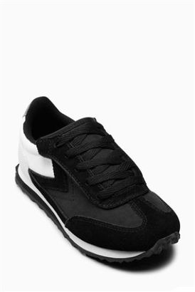 Next Boys Navy Touch And Close Trainers (Older Boys)