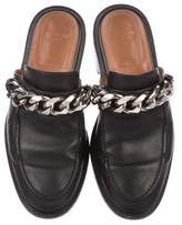 Thumbnail for your product : Givenchy Leather Chain-Link Mules