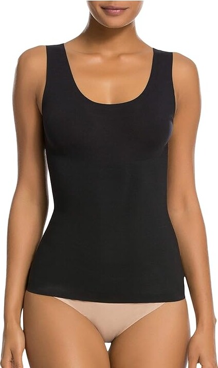 Spanx for Women Thinstincts Tank (Very Black) Women's Sleeveless -  ShopStyle Shapewear