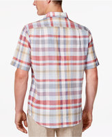 Thumbnail for your product : Tasso Elba Men's Linen Madras Shirt, Only at Macy's