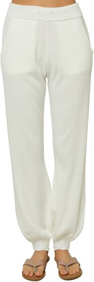 winter white stretch pants